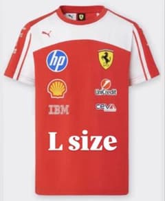 F1 Ferrari フェラーリチームTシャツ 2026 ハミルトン ルクレール