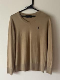 EAST BOY 9号ベージュ Vネックセーターのサムネイル