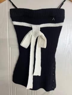 andmary Candice ribbon bare tops - メルカリ