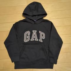 GAP フード付きパーカー 黒130cmのサムネイル