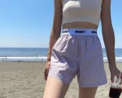 nknit logo boxers BROWN/WHITEのサムネイル