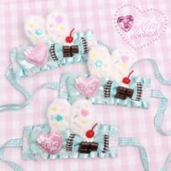 専用 ぬい服　ぬい　ヘッドドレス チョコミント 10cm ハンドメイド うさぎ 専用 ぬい服 ぬい ヘッドドレス チョコミント 10cm ハンドメイド