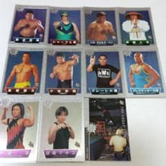 BBMプロレスカード97SF レギュラー約110枚 スパークリングファイターズ