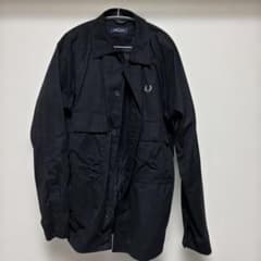 FRED PERRY ジャケット ブラック メンズ