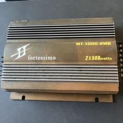 fortissimo MT-1000-2MB カーアンプ 2×500wのサムネイル