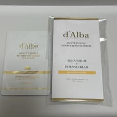 d'Alba サンプルセット クレンザー セラム＆クリームのサムネイル