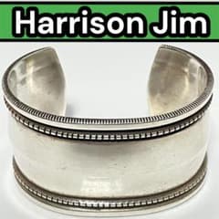 Harrison Jim（ハリソンジム）　バングル　ナバホ Harrison Jim（ハリソン ジム） ナバホシルバーバングル NAVAJO