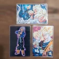 極美品・当時物】ドラゴンボールZ ラミカ ブロマイド 3枚セット - メルカリ