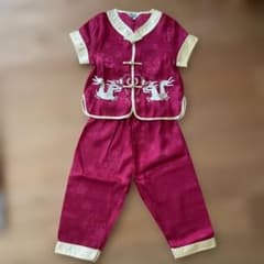 チャイナ服　キッズのサムネイル
