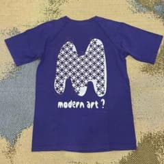 80s 90s vintage modern art T-shirt 古着のサムネイル