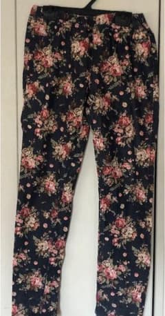 パンツ 花柄のサムネイル