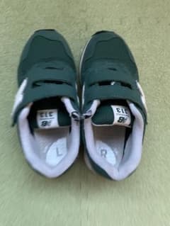 new balance 313 キッズスニーカー グリーン18.5cmのサムネイル