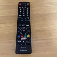 テレビリモコン SHARP シャープ AQUOS GB220SA 中古品のサムネイル