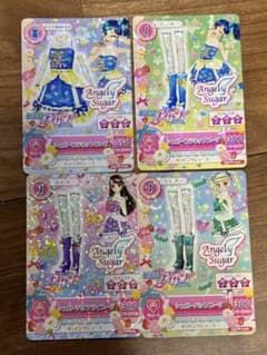 メ*イ様 劇場版アイカツ Angely Sugar カード 4枚セットのサムネイル