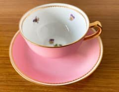 大倉陶園 色蒔き パンジー カップ＆ソーサー ピンク - メルカリ