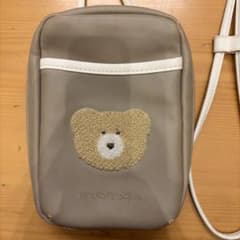 mocamocha 【モコモカ】くま刺繍 ショルダーバッグ ポシェットのサムネイル