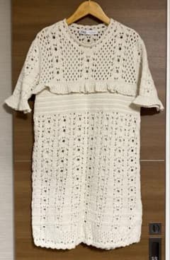 ZARA サマーニットワンピースのサムネイル