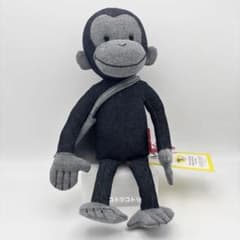 新品タグ付 おさるのジョージ EDWIN コラボ デニム ぬいぐるみ サンアローのサムネイル