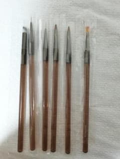 ネイルブラシ　ジェルブラシ６本セットのサムネイル