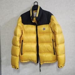 MONCLER ダウンジャケット イエロー/ブラック┃TAG4┃モンクレール 