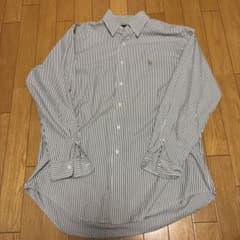 Ralph Lauren ラルフローレン ストライプシャツ 16-33 古着のサムネイル