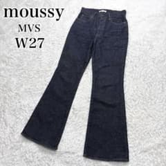 美品】MOUSSY マウジー MVS フレアデニム ワンウォッシュ 27 - メルカリ