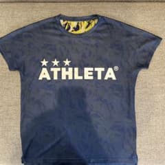 ATHLETA サッカー用プラクティスシャツ ネイビーのサムネイル