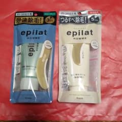 epilat HOMME 脱毛クリーム スピーディ敏感肌 2点セットのサムネイル