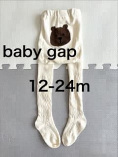 【新品　未使用】babyGap ベビータイツ くま 12-24mのサムネイル