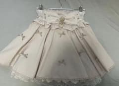 入手困難！LIZ LISA メニーリボンサーキュラースカート　ピンクのサムネイル