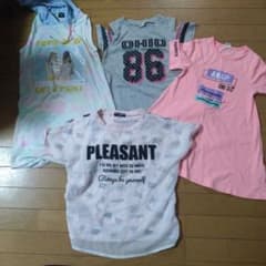 Tシャツ140.150cm4枚セットのサムネイル
