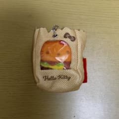 Hello Kitty ハンバーガー キーホルダー カプセルトイのサムネイル