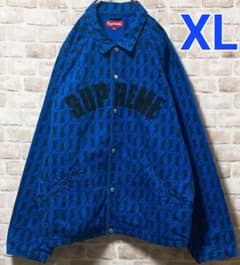 supreme シュプリーム ジャケット アーチロゴ 刺繍 総柄 XL - メルカリ