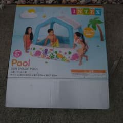 最終値下げサンシェードプール　子供プールのサムネイル