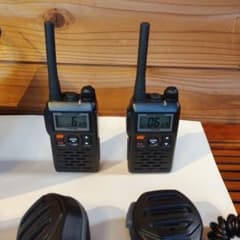 八重洲無線standard FTH-108 特定小電力トランシーバー２台セット♬ 八重洲無線standard FTH-108 特定小電力トランシーバー2台セット