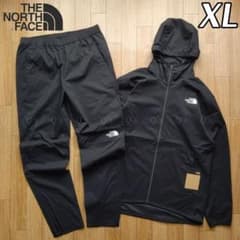 ノースフェイス NF ナイロン 上下セット パーカー パンツ BK 新品 XL 