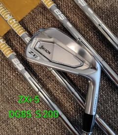 w*0様 【超美品】SRIXON ZXi-5 アイアンセット DG85 S200 - メルカリ