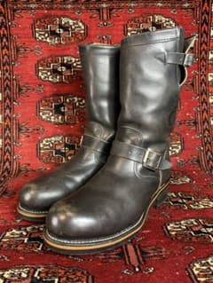 革質極上❗️PT83 チペワ Chippewa エンジニアブーツ 黒タグ 茶芯 革質極上❗️PT83 チペワ Chippewa エンジニアブーツ 黒タグ 茶芯