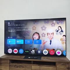 送料無料！2022年製 SHARP 75インチ 4K 液晶テレビのサムネイル