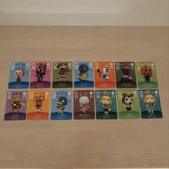 あつ森　amiibo 14枚セットのサムネイル