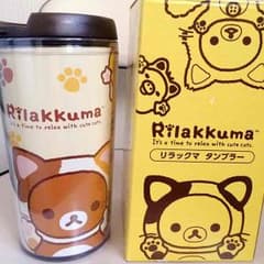 送込 LAWSON リラックマのんびりネコテーマタンブラーのサムネイル