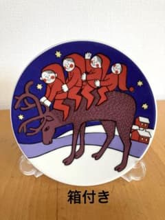 アラビア JULKORT クリスマス ミニプレート MOTIV3 箱付き - メルカリ