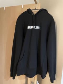 Supreme モーションロゴ パーカー L 黒 2020 - メルカリ