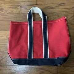 WORKERS 未使用　デラックストートバッグ レッド/ネイビー