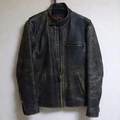 G.S.C(オンタイム)の本革ライダースのサムネイル