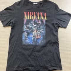NIRVANA グラフィックプリント Tシャツ ブラック 2019 バンTのサムネイル