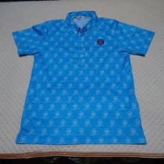 and per se ゴルフウェア 半袖シャツ LL ブルーのサムネイル