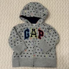 GAPギャップベビー　パーカー　クマ　星