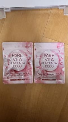 【百合様専用】PORE VITA PLACENTA 10000 60粒 30日分のサムネイル
