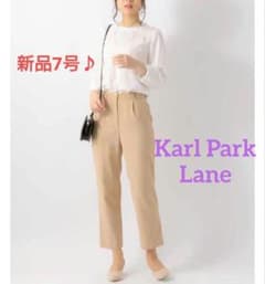 【新品タグ付き♪】カールパークレーン パンツ ベージュ オフィス スーツ